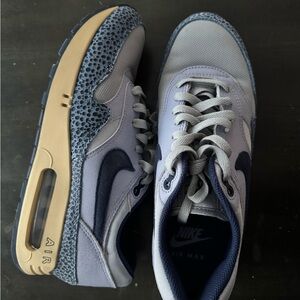 Nike Air Max with Gray and Navy Accents